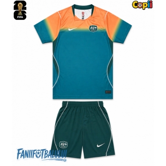 Australia Echipament de Fotbal Replică Mondial 2026 Copii Deplasare (+ Șorturi)